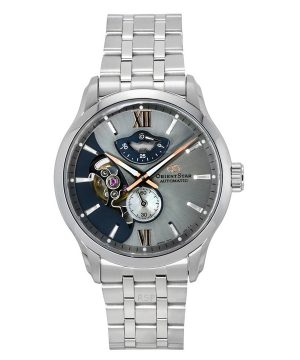 Reloj Orient Star Contemporary Edición limitada Open Heart con esfera gris automático RE-AV0B09N 100M para hombre