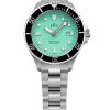 Reloj de cuarzo Ratio FreeDiver con esfera verde y zafiro en acero inoxidable RTFL805 200M para mujer