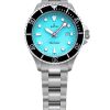 Reloj de cuarzo Ratio FreeDiver de acero inoxidable con zafiro y esfera azul hielo RTFL807 200M para mujer