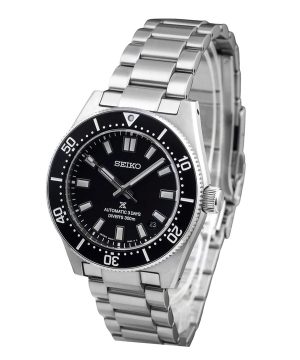 Reloj automático para hombre Seiko Prospex de acero inoxidable con esfera negra SPB453J1 300M