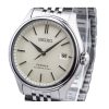 Reloj Seiko Presage Classic Shiro-iro de acero inoxidable con esfera blanca cálida y automático SPB463J1 100M para hombre