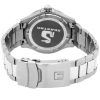 Reloj Tissot T-Sport Seastar 1000 de acero inoxidable con esfera negra, cuarzo, para buceo, T120.410.11.051.00, 300 m, para homb