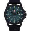 Reloj de cuarzo Luminox Atacama Field con correa de caucho y esfera verde XL.1977 100M para hombre