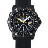 Reloj de cuarzo Luminox RECON Point Man Heritage con correa de caucho y nailon y esfera negra XL.8825.H.SET 100M para hombre