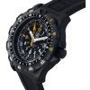 Reloj de cuarzo Luminox RECON Point Man Heritage con correa de caucho y nailon y esfera negra XL.8825.H.SET 100M para hombre