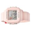 Reloj Casio Baby-G Plus Digital Pink Resin Strap Quartz BGD-10L-4 para mujer, 100 m, con presillas de correa adicionales