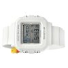 Reloj Casio Baby-G Plus Digital BGD-10L-7 de cuarzo con correa de resina blanca, 100 m, para mujer, con presillas de correa adic