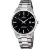 Reloj Festina Classics de acero inoxidable con esfera negra y cuarzo F20511-4 para hombre