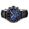 Festina Timeless Cronógrafo Correa de piel Esfera negra Cuarzo F20561-6 100M Reloj para hombre