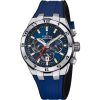 Festina Chrono Bike Reloj de cuarzo con correa de caucho y esfera azul F20671-1 100M para hombre