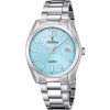 Festina Acero Clasico Reloj de cuarzo de acero inoxidable con esfera azul F20707-2 para hombre