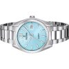 Festina Acero Clasico Reloj de cuarzo de acero inoxidable con esfera azul F20707-2 para hombre