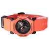 Reloj analógico digital Casio G-Shock GA-2300FL-4A de cuarzo con correa de resina naranja y base biológica, 200 m, para hombre