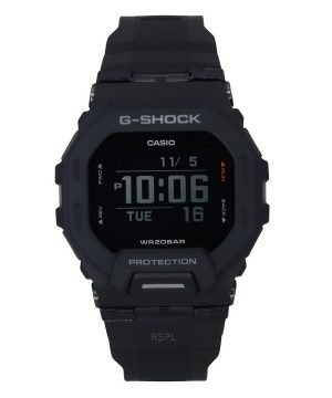 Reloj Casio G-Shock G-Squad Digital Smartphone Link con correa de resina negra GBD-200-1 de cuarzo 200 m para hombre