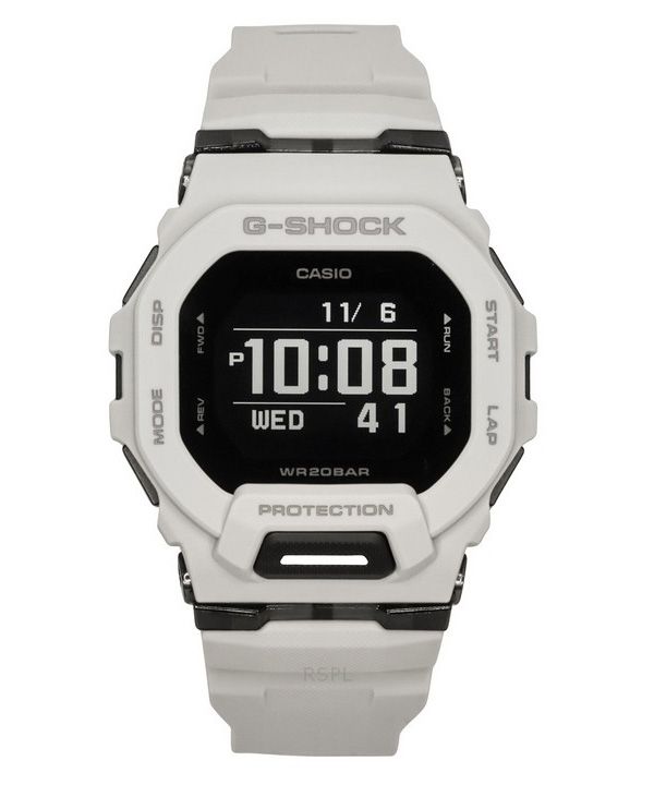 Reloj Casio G-Shock G-Squad Digital Smartphone Link con correa de resina de cuarzo GBD-200UU-9 200M para hombre