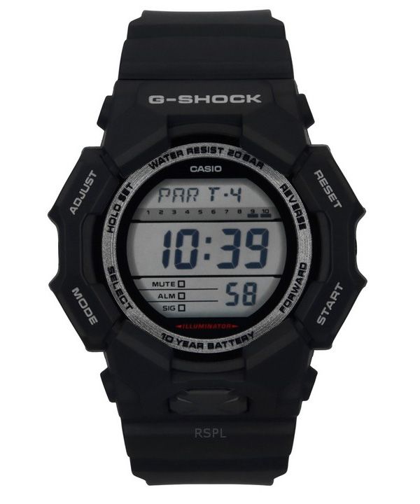 Reloj Casio G-Shock Digital Bio-Based Black Resin Strap Black Dial Quartz GD-010-1 200M para hombre