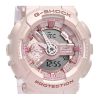 Reloj analógico digital Casio G-Shock de resina de base biológica con esfera rosa de cuarzo GMA-S110ST-4A 200M para mujer