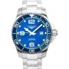 Reloj Longines HydroConquest Sunray Blue con Super-LumiNova Dial Automatic Diver&#39,s L3.782.4.96.6 300M para hombre