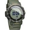 Reloj unisex Casio Pro Trek Digital con correa de resina de base biológica Tough Solar PRW-35Y-3B 100M