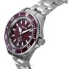 Reloj automático Seiko Prospex Sea Samurai Shog-urai de acero inoxidable con esfera roja SRPL11K1 para buceo a 200 m para hombre