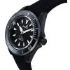 Reloj automático para hombre Seiko Prospex Sea Samurai Shog-urai con correa de silicona y esfera negra SRPL15K1 200M