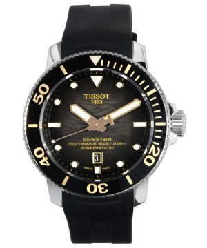 Tissot T-Sport Seastar 2000 Professional Powermatic 80 Diver&#39,s T120.607.17.441.01 T1206071744101 600M Reloj para hombre