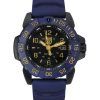 Reloj de buceo Luminox Navy SEAL Foundation Back To The Blue con esfera negra y cuarzo XS.3255.CB.NSF 200M para hombre