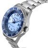 Reloj Citizen de edición limitada con esfera azul y acero inoxidable automático NJ0178-81M 100M para hombre