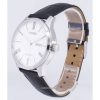 Reloj Citizen analógico con correa de piel y esfera blanca, automático, NH8350-08A, para hombre, reacondicionado