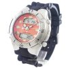 Reloj de buceo Citizen Aqualand Promaster de cuarzo con esfera naranja y correa de caucho JP1060-01Y 200M para hombre reacondici