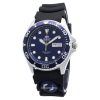 Reloj Orient Ray II con correa de caucho y esfera azul, automático, FAA02008D9, 200 m, para hombre, reacondicionado