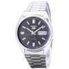 Reloj Seiko 5 automático de acero inoxidable con esfera negra SNXS79K1 para hombre renovado